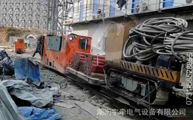 技術團隊開展設備效能檢測，提升8噸礦用蓄電池電機車運行質量